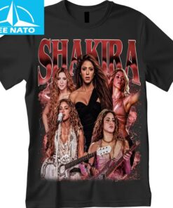 Shakira Vintage Pop Star Merch Shirt1