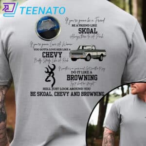 Skoal Chevy and Browning Morgan Wallen shirt