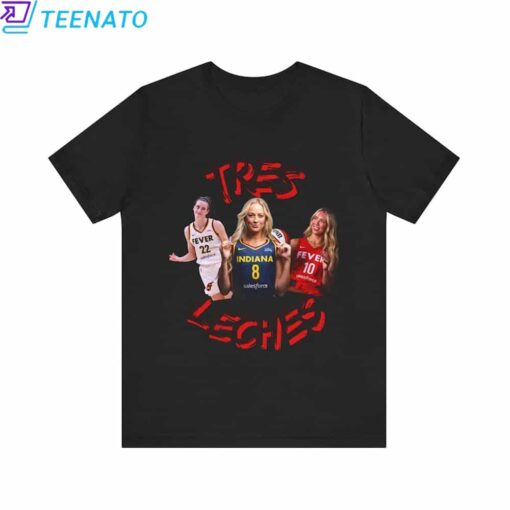 Sophie Cunningham Lexie Hull Caitlin Clark Tres Leches Shirt - Image 4