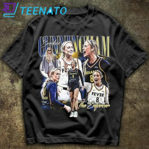 Sophie Cunningham The Enforcer Basketball Shirt - Image 4