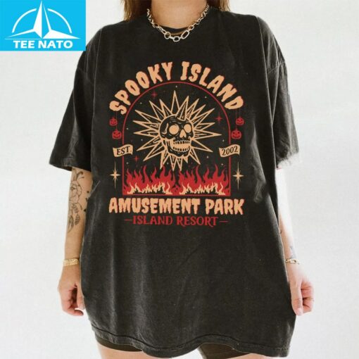 Spooky Island Amusement Park Shirt - Image 3