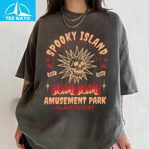 Spooky Island Amusement Park Shirt - Image 4