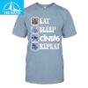 Stitch Eat Sleep Cintas Repeat Shirt