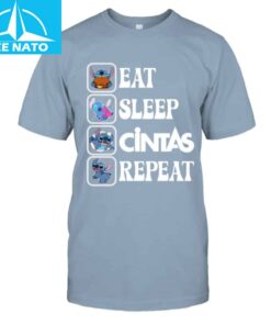 Stitch Eat Sleep Cintas Repeat Shirt