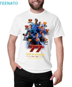 Superman 77Th Anniversary 1948 2025 T Shirt 2