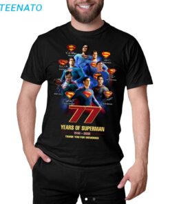 Superman 77Th Anniversary 1948-2025 T-Shirt
