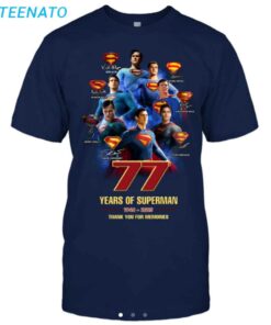 Superman 77Th Anniversary 1948 2025 T Shirt 4