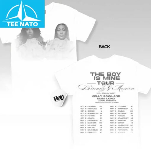 The Boy Is Mine Tour 2025 Shirt
