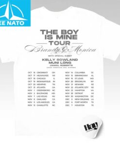 The Boy Is Mine Tour 2025 Shirt2