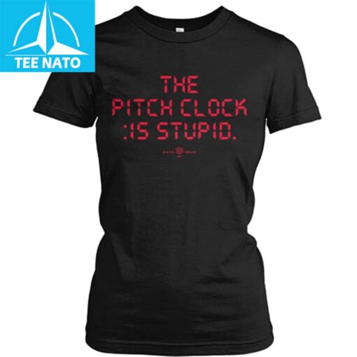 The Pitch Clock Is Stupid Shirt - Image 2