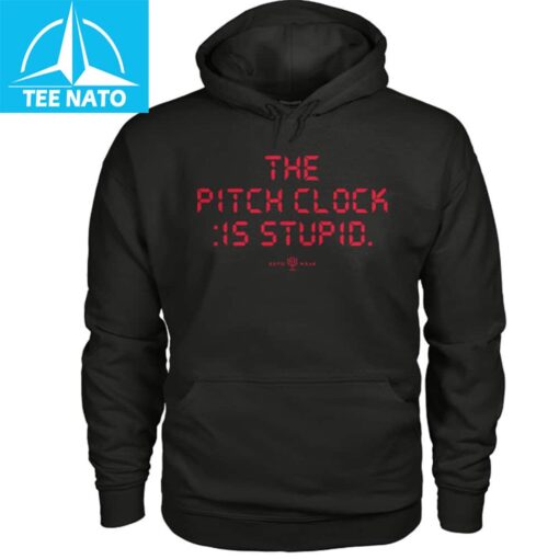 The Pitch Clock Is Stupid Shirt - Image 4