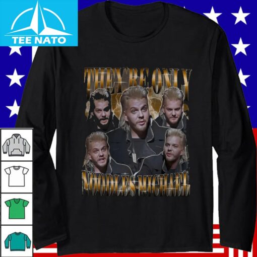 They Are Only Noodles Michael Homage Shirt - Image 3