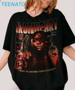 Vintage Ironheart Riri Williams Marvel Shirt