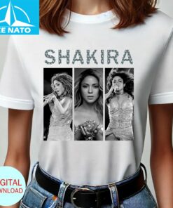 Vintage Shakira Concert Tour Shirt3
