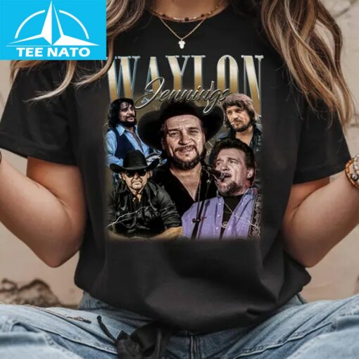 Vintage Waylon Concert Shirt - Image 2