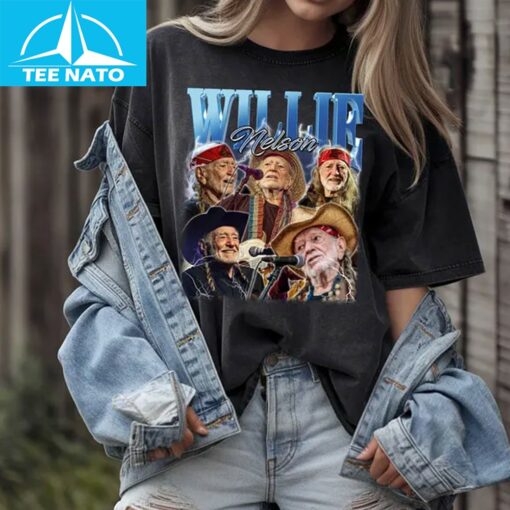 Vintage Willie Concert Shirt - Image 2