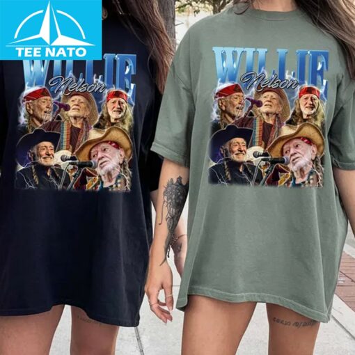 Vintage Willie Concert Shirt - Image 3