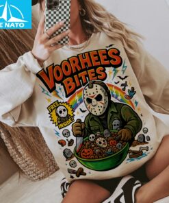 Vorhees Bites Funny Halloween Shirt4