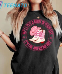 Western Cowgirl Boots Shirt