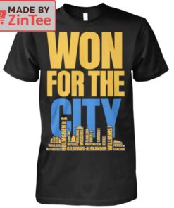 Won For The City Player Names Shirt