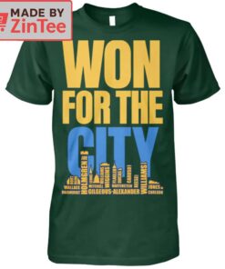Won For The City Player Names Shirt2