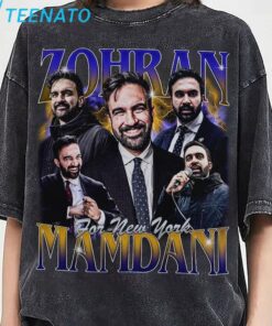 Zohran For New York City Bootleg 90s Vintage Shirt