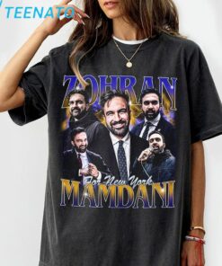 Zohran For New York City Bootleg 90s Vintage Shirt2