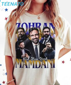 Zohran For New York City Bootleg 90s Vintage Shirt