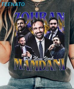 Zohran For New York City Bootleg 90s Vintage Shirt4