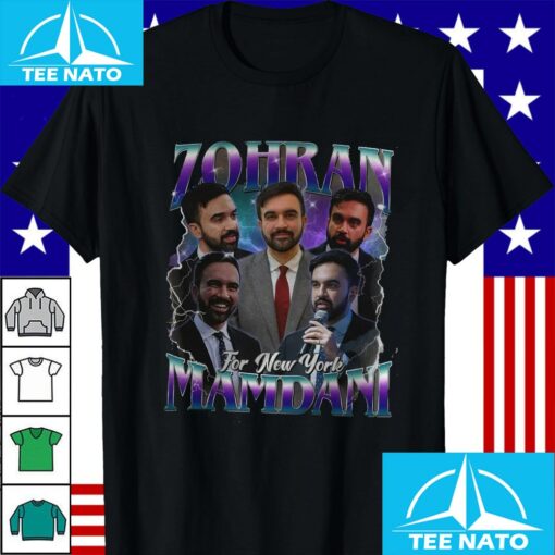 Zohran For New York City Bootleg Shirt - Image 2