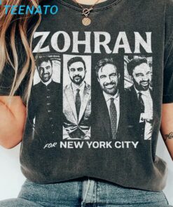 Zohran For New York City Vintage Shirt2
