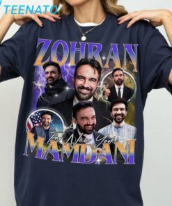 Zohran Mamdani Bootleg 90s Style Shirt2
