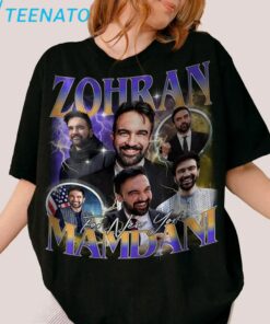 Zohran Mamdani Bootleg 90s Style Shirt3
