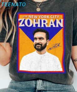 Zohran Mamdani For New York City Campaign Shirt