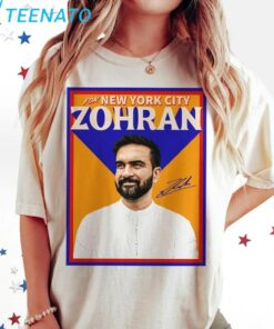 Zohran Mamdani For New York City Campaign Shirt3