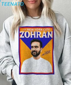 Zohran Mamdani For New York City Campaign Shirt4