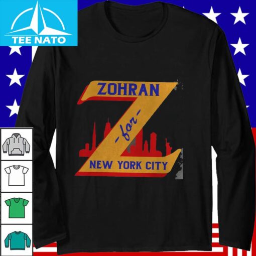Zohran Say No to Cuomo Progressive Democrats Shirt - Image 4