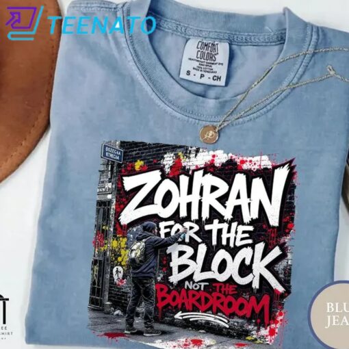 Zohran for the Block Shirt - Image 2
