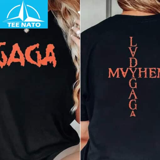 2 Sided Lady Gaga The Mayhem Shirt - Image 4
