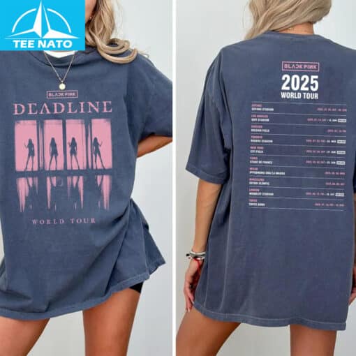 2025 Black Pink World Tour Shirt - Image 4