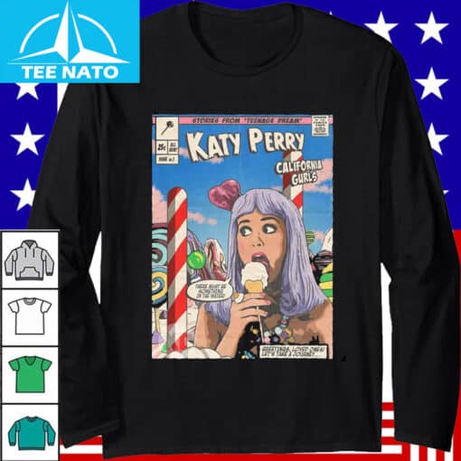 2025 Katy Perry Comic Book Shirt - Image 3