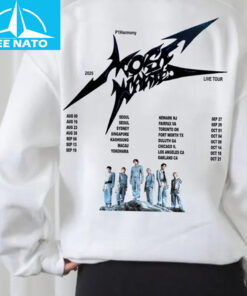 2025 P1Harmony LIVE TOUR P1ustage H Most Wanted Shirt2