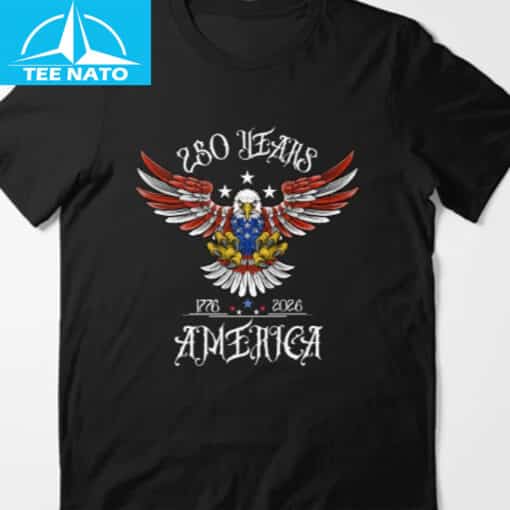 250 Years America 1776 2026 Shirt - Image 3