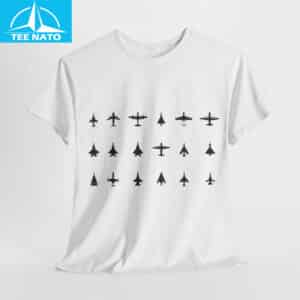 4th of July Military Aviation Shirt