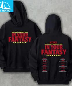 ATEEZ 2025 North America Tour Shirt4