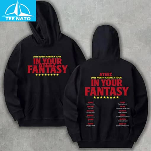 ATEEZ 2025 North America Tour Shirt - Image 5