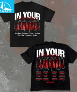 ATEEZ In Your Area Tour Dates Fan Shirt2