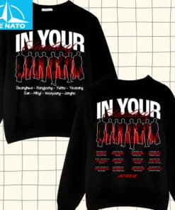 ATEEZ In Your Area Tour Dates Fan Shirt3