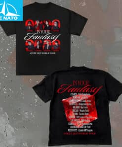 ATEEZ In Your Fantasy 2025 Tour Shirt2