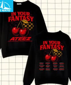 ATEEZ In Your Fantasy Cherry Tour Dates Shirt3